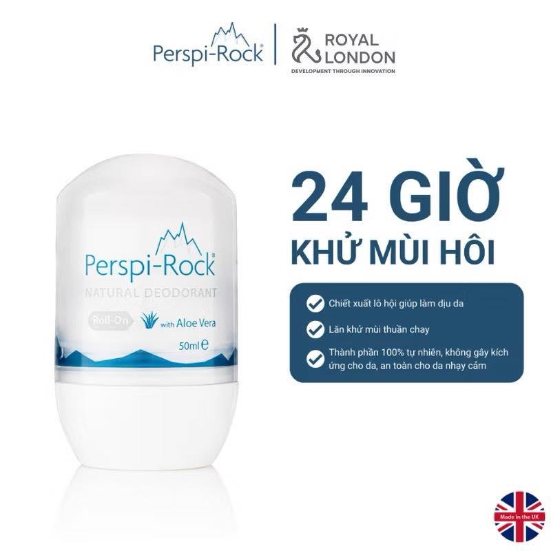 Lăn khử mùi thuần chay Perspi- Rock