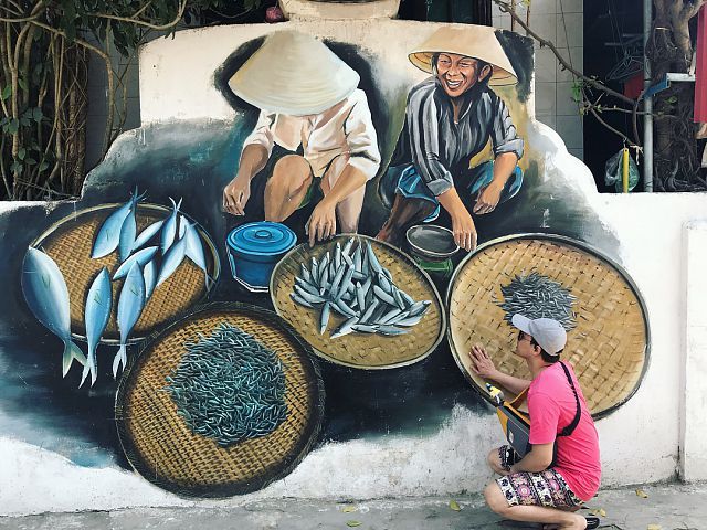 Làng bích họa Cảnh Dương - Quảng Bình