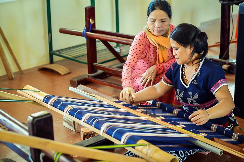 Làng dệt thổ cẩm Mỹ Nghiệp - Ninh Thuận