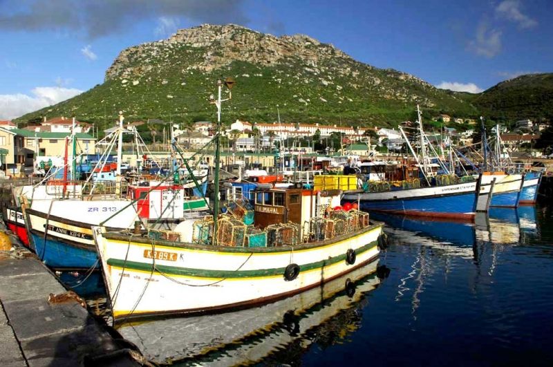 Một góc làng Kalk Bay