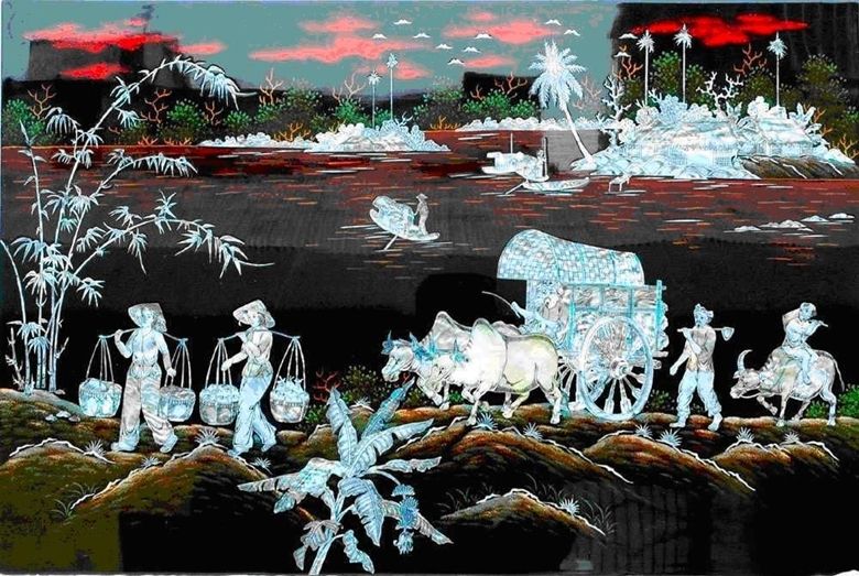 Làng nghề khảm trai Chuôn Ngọ - Hà Nội