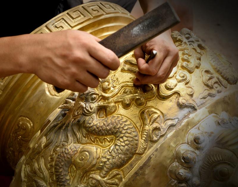 Làng nghề Đúc đồng Lộng Thượng