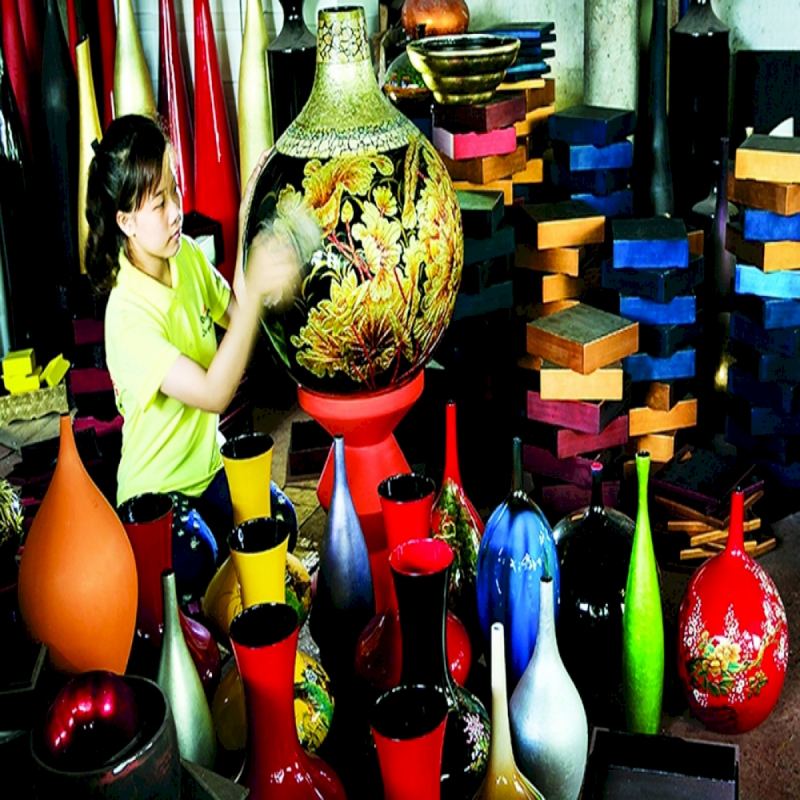 Làng nghề sơn mài Cát Đằng