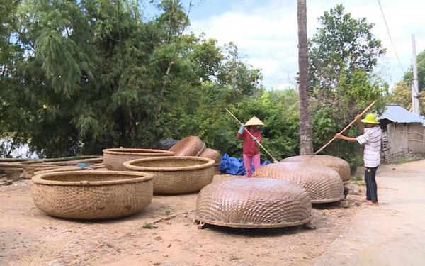 Làng nghề thuyền thúng - Phú Yên