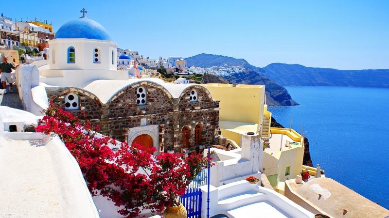 Làng Oia đảo Santorini Hy Lạp