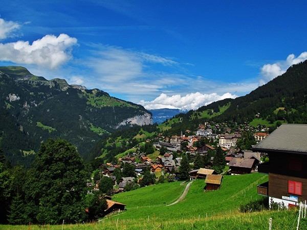 Ngôi làng cổ tích Wengen