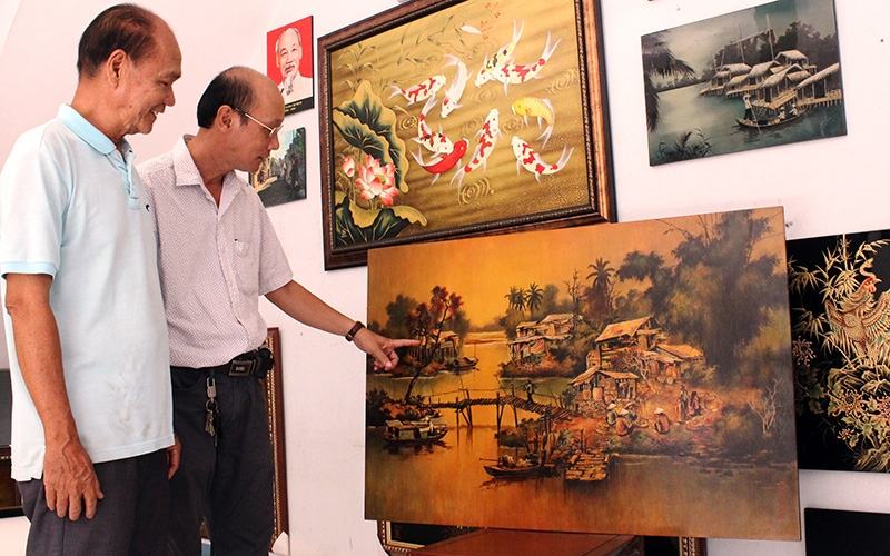 Làng Tranh sơn mài Tương Bình Hiệp - Bình Dương