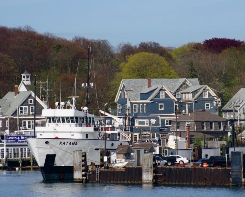 Cận cảnh một góc làng Woods Hole
