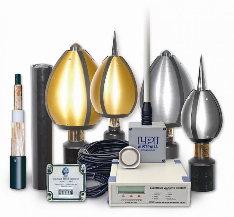 Lắp đặt các thiết bị chống sét