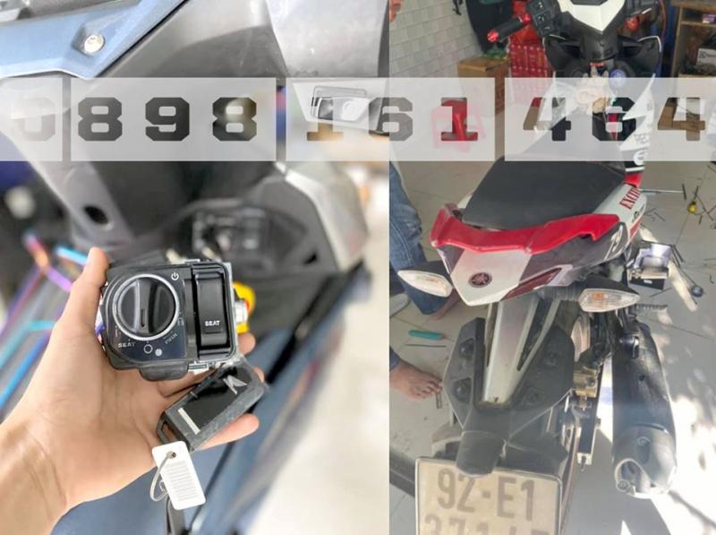 Lắp khóa chống trộm xe máy - Định vị xe máy tại Đà Nẵng