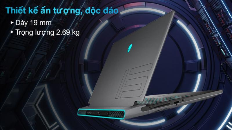 Laptop Dell Gaming Alienware m15 R6 i7 11800H/32GB/1TB SSD/8GB RTX3070/240Hz/OfficeHS/Win11 (70272633)