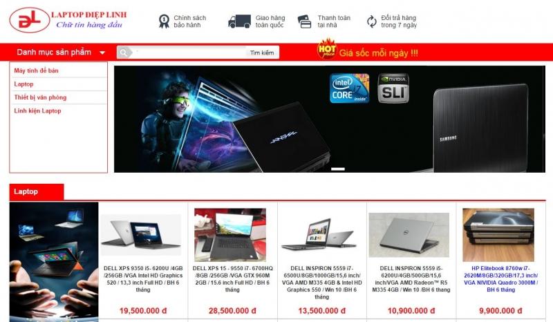 Laptop Điệp Linh