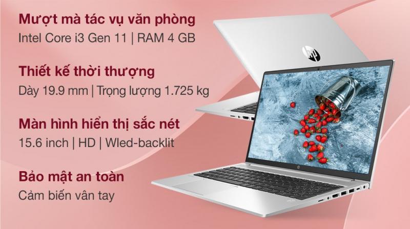 Laptop HP Probook 450 G8 i3 1115G4/4GB/256GB/15.6/Win10 (2H0U4PA)
