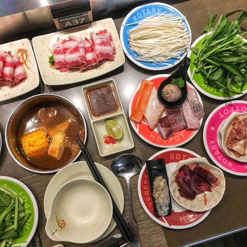Lẩu băng chuyền Kichi Kichi