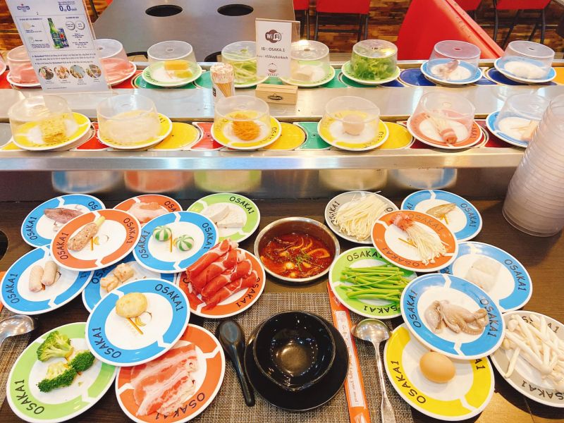 Lẩu băng chuyền Osaka