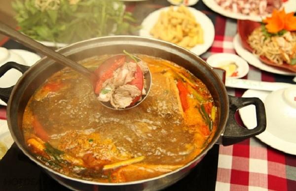 Lẩu bò sa tế