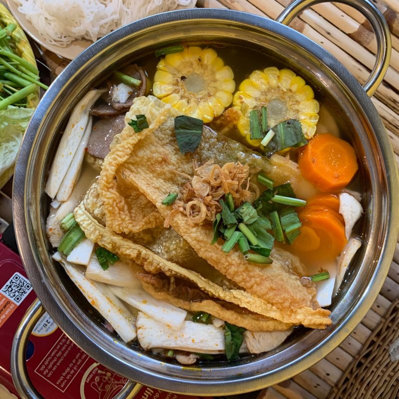Lẩu Chay & Trà Sữa Hoa Sen