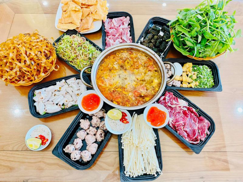 Lẩu Cua Đồng Sen Việt
