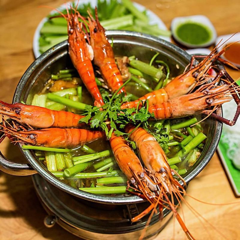 Lẩu Tôm Càng Xiên 220 Nguyễn Hồng Đào
