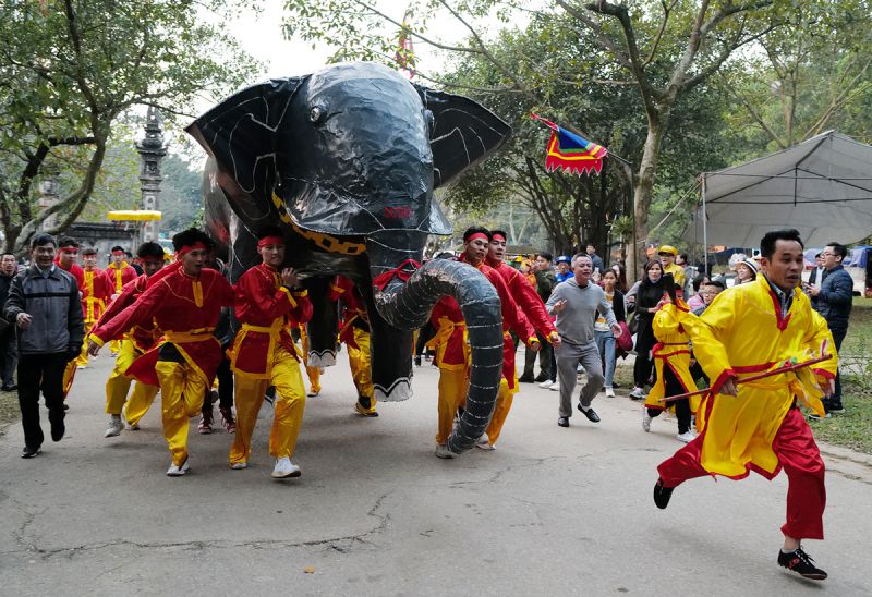 Hội Gióng đền Sóc Sơn