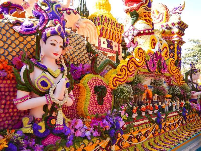 Lễ hội hoa Chiang Mai - Thái Lan