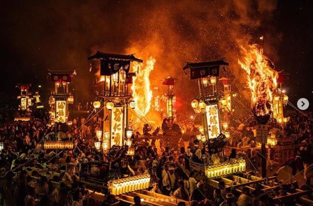 Lễ hội Lửa và Bạo lực (Abare Matsuri)