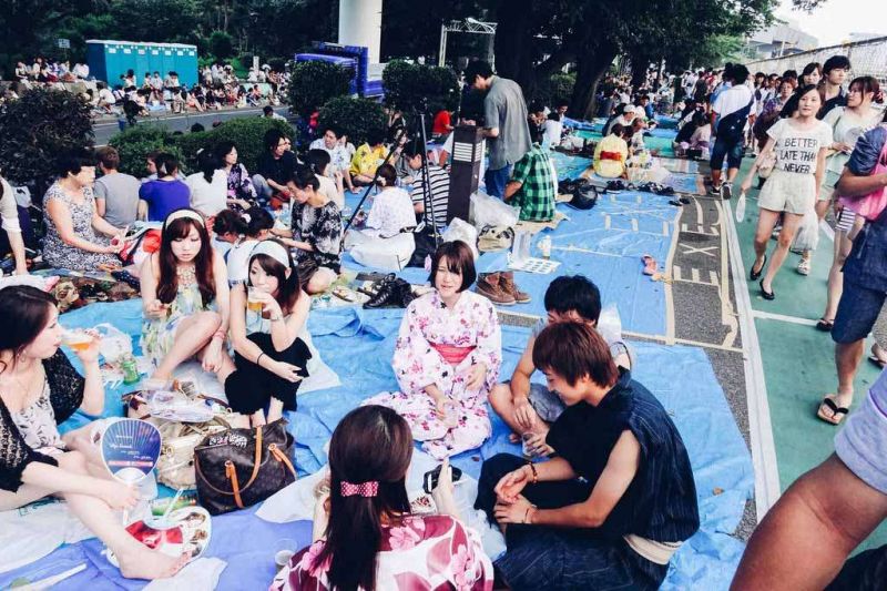 Lễ Hội Pháo Hoa Sông Sumida
