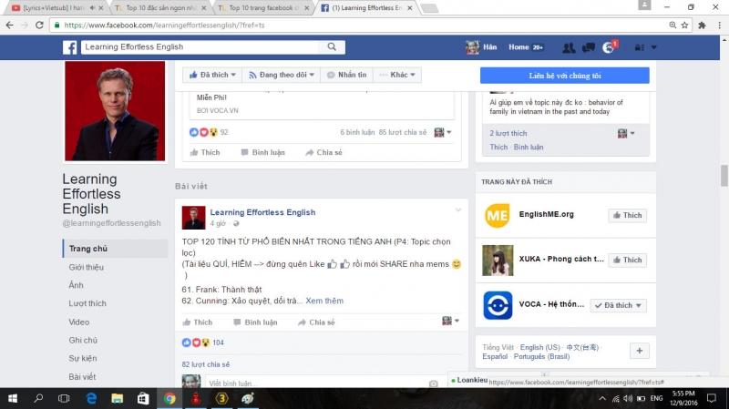 Learning Effortless English