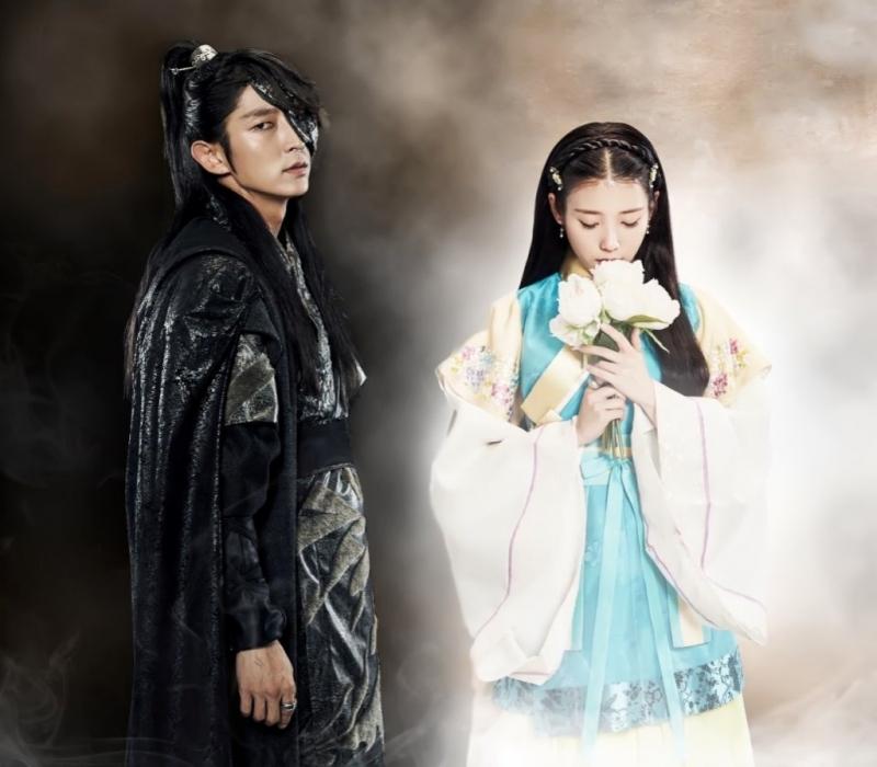 Tạo hình của Lee Jun Ki và IU trong phim Người tình ánh trăng