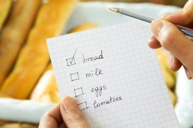 Lên kế hoạch cụ thể những thứ cần mua