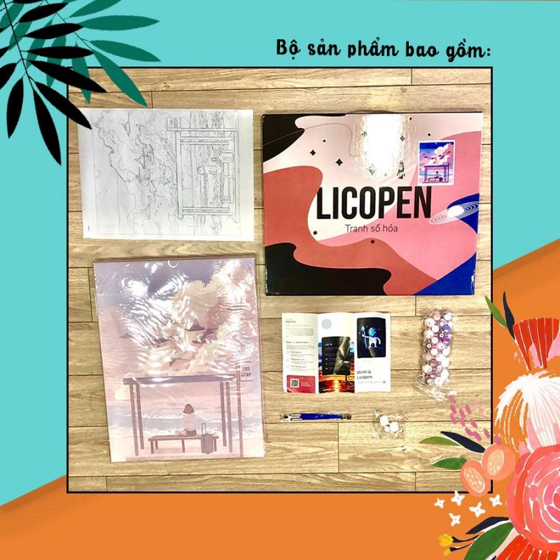Licopen - Tranh Tô Màu Theo Số