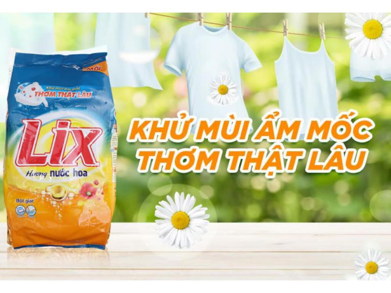 Bột giặt LiX hương nước hoa