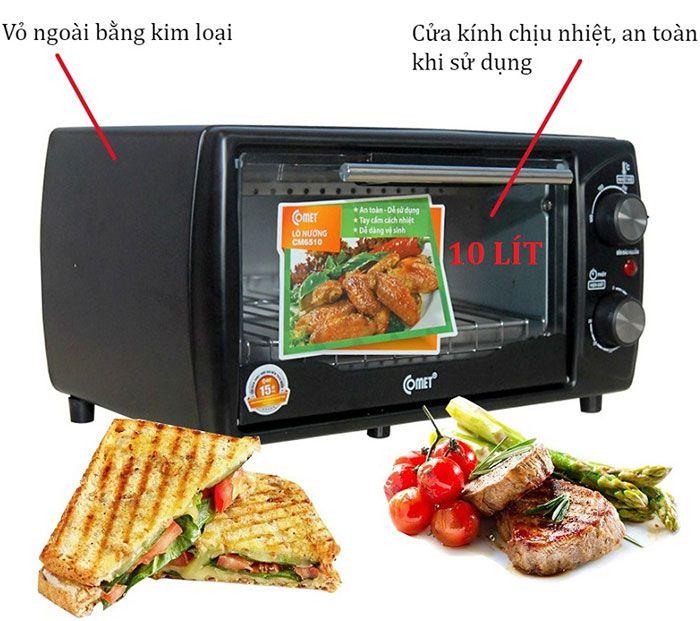 Lò nướng điện 10L Comet CM6510