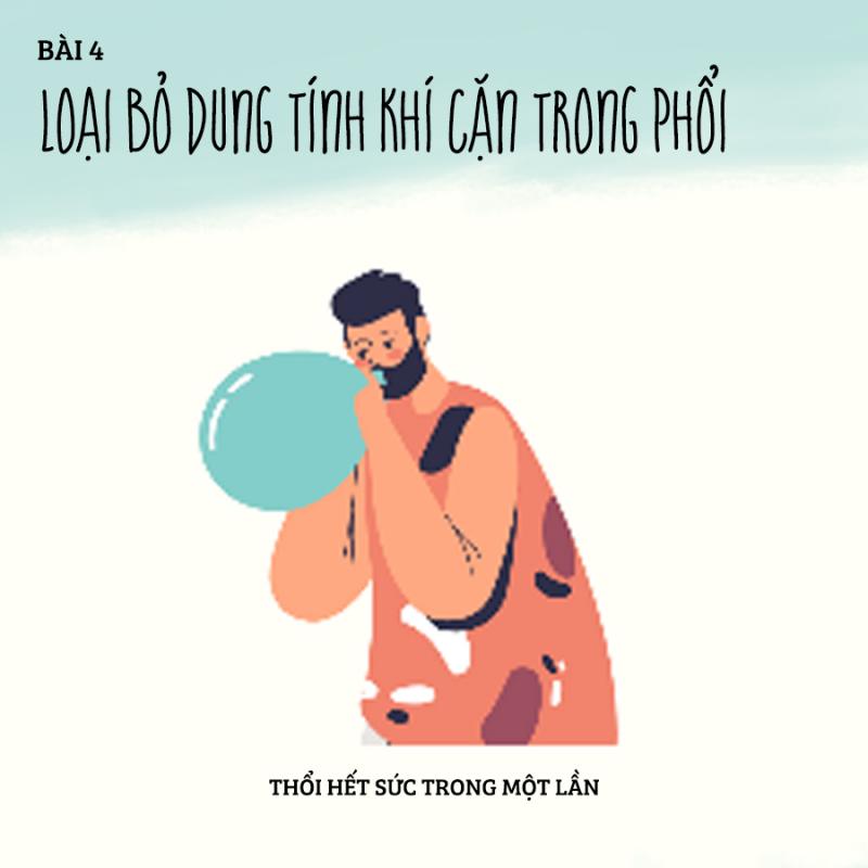 Loại bỏ dung tích khí cặn trong phổi
