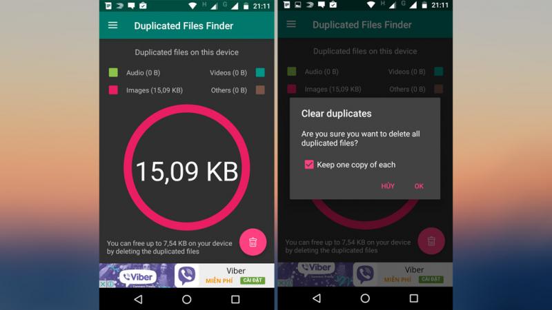 Loại bỏ file trùng lặp và hình ảnh