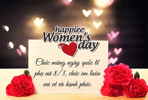 Lời chúc 8/3 độc đáo cho người yêu