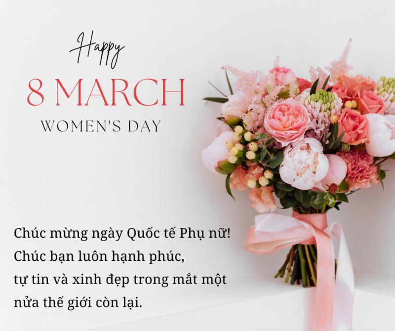 Phụ nữ luôn yêu mến những lời chúc và quý trọng nó