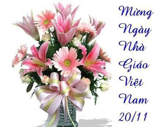 Chúc mừng ngày nhà giáo Việt Nam