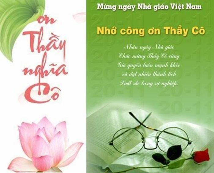 Ơn Thầy Cô bằng trời bằng biển.