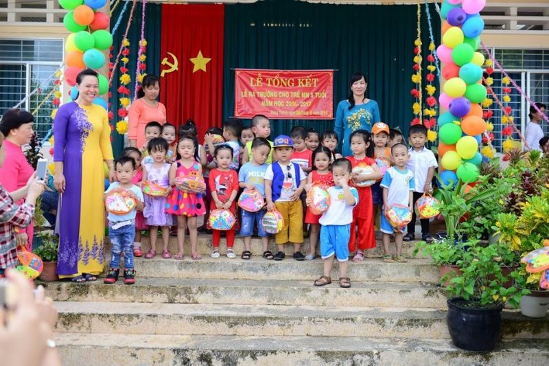 Lời dẫn chương trình tổng kết năm học cấp học mầm non số 1