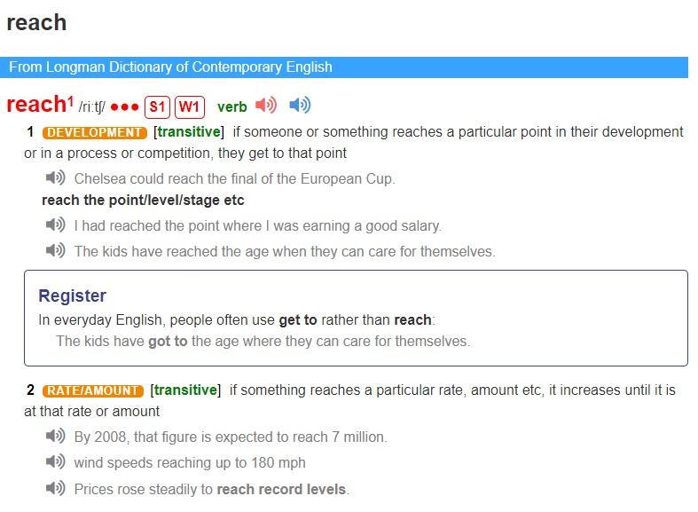 Longman Dictionary