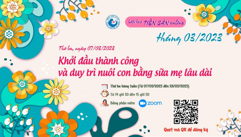 Bệnh viện Từ Dũ thường xuyên tổ chức các lớp học tiền sản online