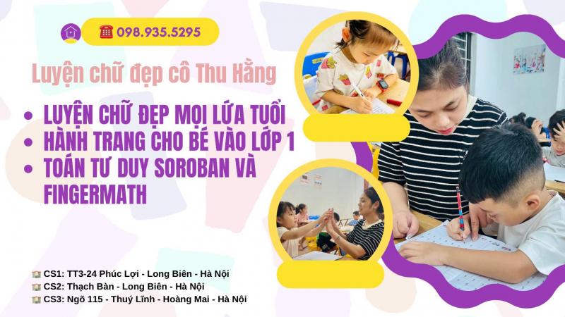 Lớp Tiền Tiểu Học Cô Hằng