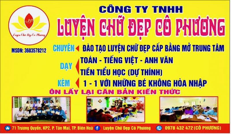 Lớp tiền tiểu học Cô Phương