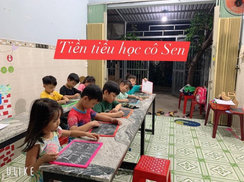 Lớp tiền Tiểu học cô Sen