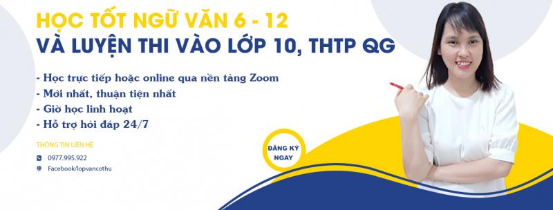 Lớp văn cô Thu