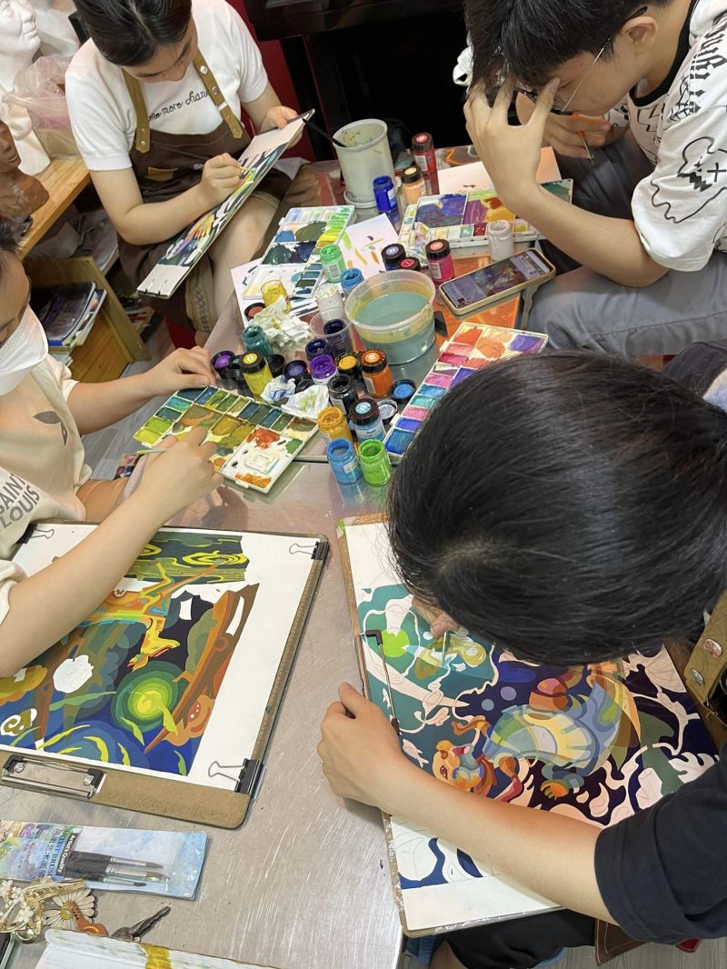 Lớp Vẽ Quận 6 - Dzánh Art