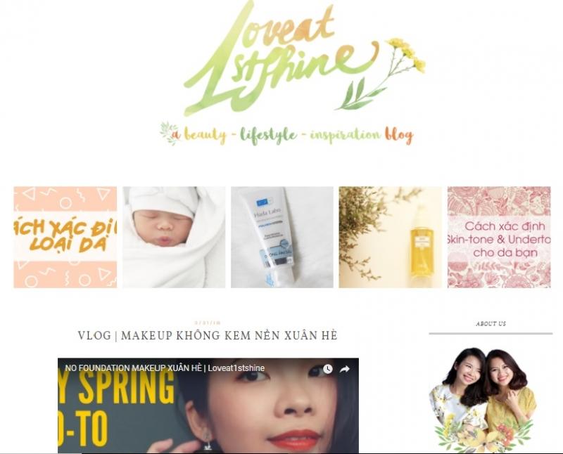 Trang Web chính thức của Love at first shine