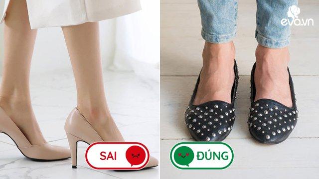 Lựa chọn giầy phù hợp thay vì giầy cao gót