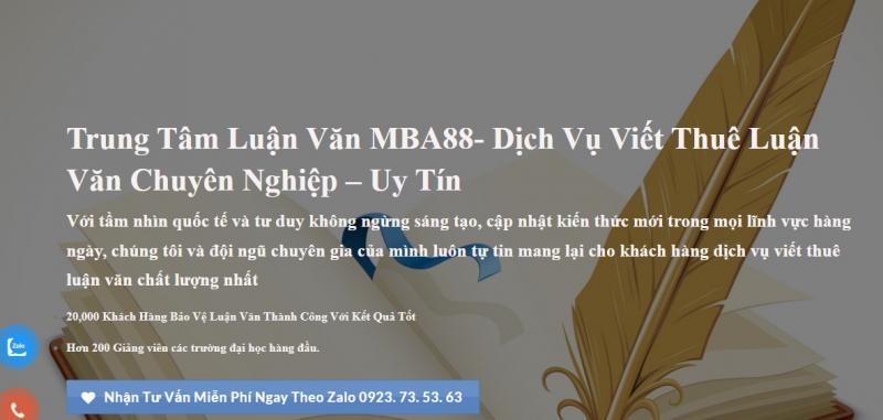 Luận văn MBA88